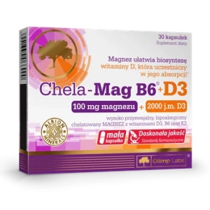 Olimp Chela-Mag B6+D3 kaps.  x 30