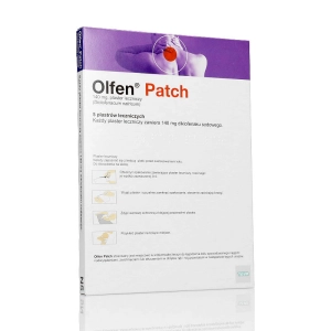 Olfen Patch plast.leczn. 0,14g x 5 plast.