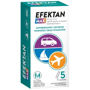 Efektan Max roztw.doust. 50mg/5ml x 5sasz.