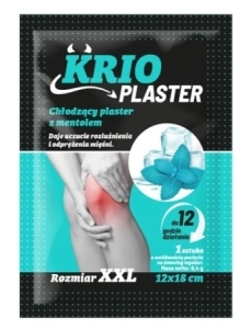 KRIO PLASTER Chłodzący z mentolem x 1szt.