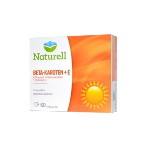 NATURELL Beta-karoten + E tabl.  x 60