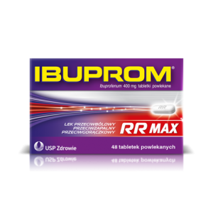 Ibuprom RR 400mg, tabletki powlekane - 48 szt.