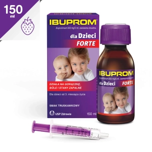 Ibuprom dla Dzieci Forte, zawiesina doustna - 50ml