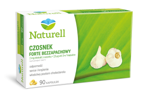 NATURELL Czosnek forte bezapach. kaps. x90