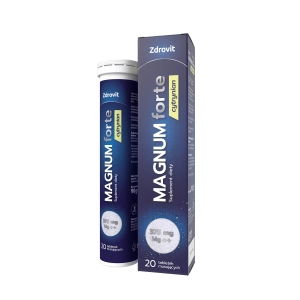 Zdrovit Magnum forte cytrynian tablm. x 20