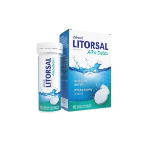 Zdrovit Litorsal Alko-Detox tabl.mus. x 10