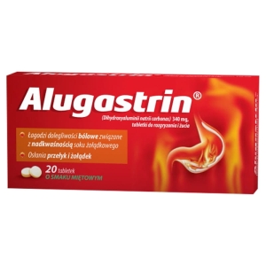 Alugastrin tabl.żucia 340mg x 20 (2blist)