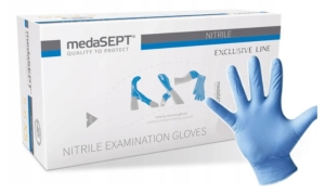 Rękawice MEDASEPT NITRILE PREFER PF XLx100