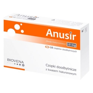 Anusir  czop.  x 10