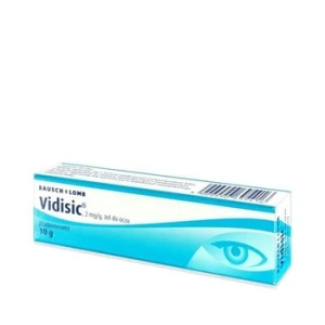 Vidisic żel d/oczu  2mg/g; tuba10g INPHARM