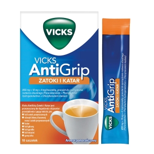Vicks AntiGrip Zatoki i Katar sasz. x 10