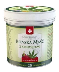 KOŃSKA MAŚĆ z konopiami rozgrzewaj.250ml