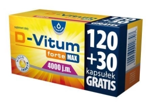 D-Vitum forte Max 4000 j.m. kaps. x 150