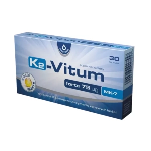 K2-Vitum Forte 75mcg MK-7 kaps. x 30
