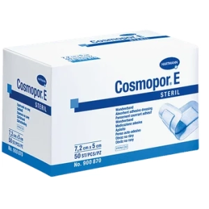 Plast.COSMOPOR E ster.7,2 x 5 cm x50szt