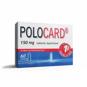 Polocard 150 mg  tabl.powl.dojel. x 60