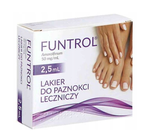 Funtrol lakier d/pazn. 50mg/ml; 2,5ml