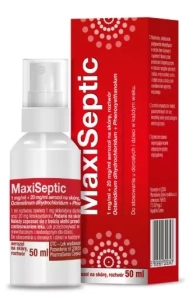 Maxiseptic aer.n/skórę (1mg+20mg)/ml  50ml