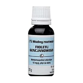 Fiolet gencj.  1%  rozt. wodny  20g