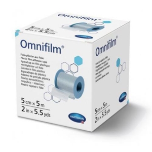 Plast.OMNIFILM 5cmx5m n/kółku porow.fol.