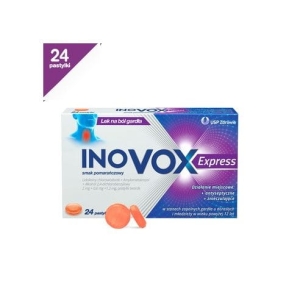 Inovox Express pomarańczowy pastyl.tw. x24