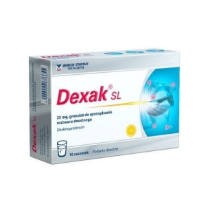 Dexak SL sasz.  25mg x 10