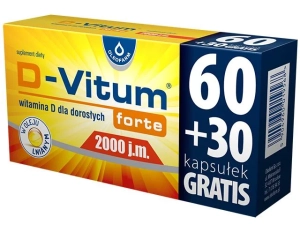 D-Vitum Forte 2000 j.m. kaps.  x 90