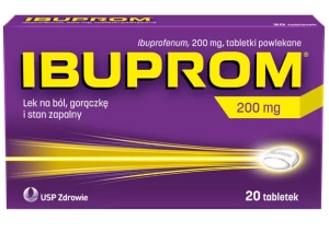 Ibuprom 200mg, tabletki powlekane - 20 szt.
