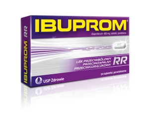 Ibuprom RR 400mg, tabletki powlekane - 24 szt.