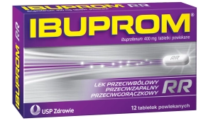 Ibuprom RR 400mg, tabletki powlekane - 12 szt.