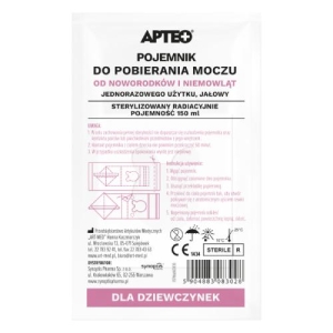 Pojemnik d/pob.moczu od noworod.dziew. 150