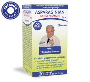 Asparaginian Extra PREMIUM forte kaps. x30