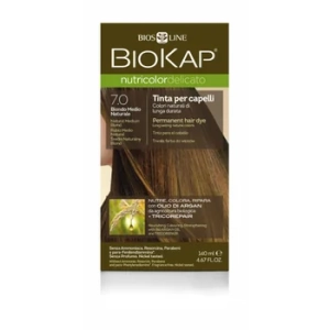BIOKAP NUTRICOLOR DELICATO 7.0Średni Blond
