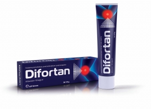 Difortan żel 100mg/g tuba  50g