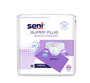 SENI SUPER Plus Pieluchomajtki dla dorosłych (rozmiar M) - 10 szt.