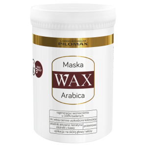 WAX ARABICA Regenerująca maska do ciemnych włosów farbowanych - 480ml