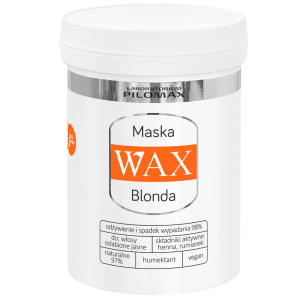 WAX BLONDA Regenerująca maska do blond włosów niefarbowanych - 240ml