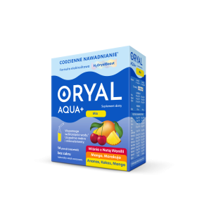 Oryal Aqua+ mix, saszetki - 14 szt.