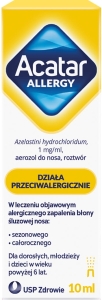 Acatar Allergy 1mg/ml, aerozol do nosa - 10ml