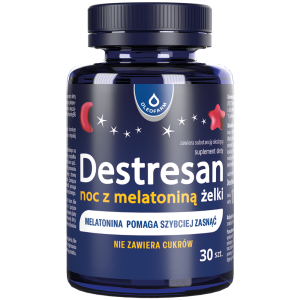DESTRESAN Noc z melatoniną, żelki - 30 szt.