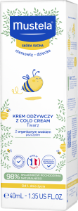 MUSTELA Krem odżywczy do twarzy z Cold Cream - 40ml