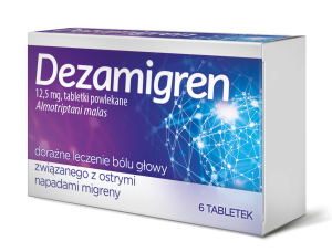 Dezamigren 12,5mg, tabletki powlekane - 6 szt.