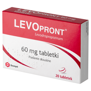 Levopront 60mg, tabletki - 20 szt.