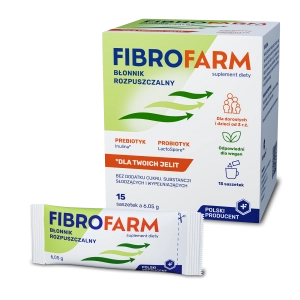 Fibrofarm błonnik rozpuszczalny sasz. x 15