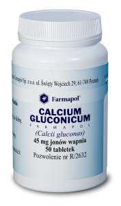 Calcium Gluconicum, tabletki - 50 szt.