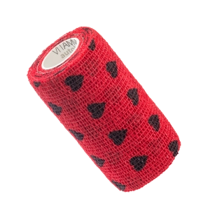 VITAMMY AUTOBAND Bandaż (serduszka - czarne) 10cm x 4,5m - 1 szt.