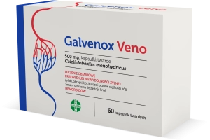 Galvenox Veno 500mg, kapsułki twarde - 60 szt.