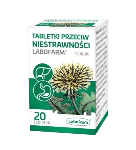 LABOFARM Tabletki przeciw niestrawności - 20 szt.