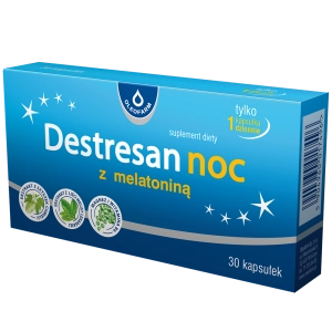 DESTRESAN Noc z melatoniną, kapsułki - 30 szt.