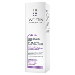 IWOSTIN Capillin Regenerujący krem wzmacniający naczynka na noc - 50ml